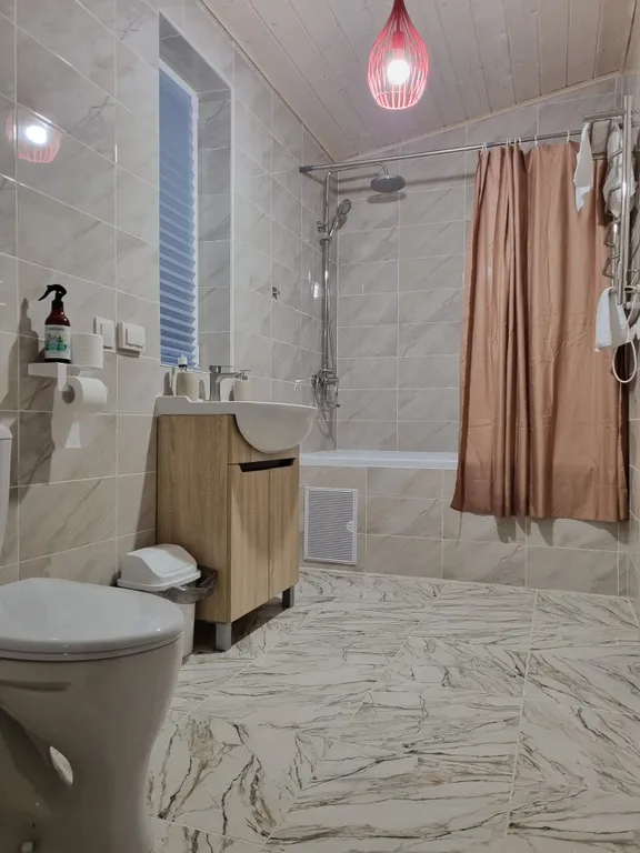 Дом 81m2 — чан, кухня, Wi-Fi