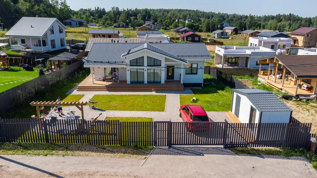 Шикарный светлый дом для идеального отдыха