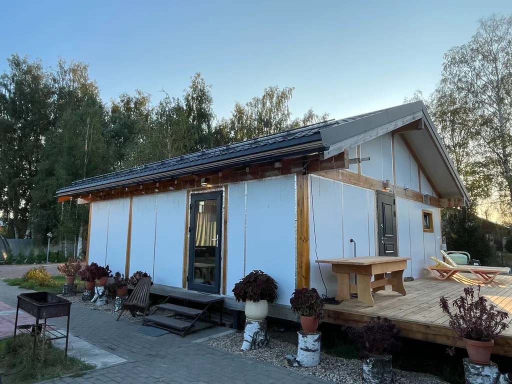 Коттедж Дом с баней в глемпинге Байкал — Павловский Посад