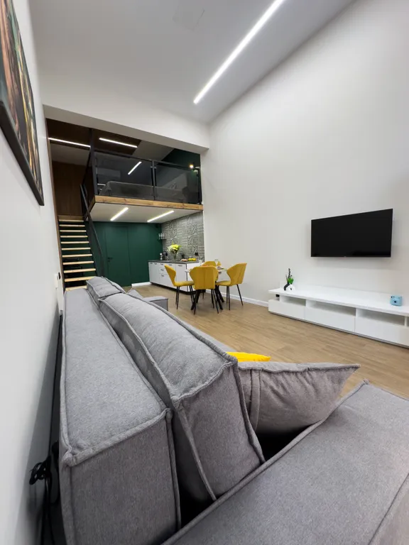 Квартира Квартира Стильный двухуровневый апартамент с собственной террасой — Геленджик