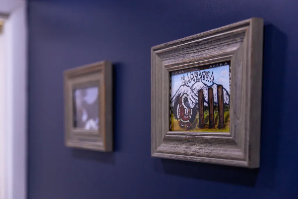 Стильная студия с видом на вулканы