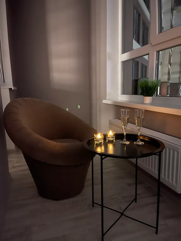 Квартира Квартира Уютная евродвушка в шикарном районе Жигулина Роща — Мирное