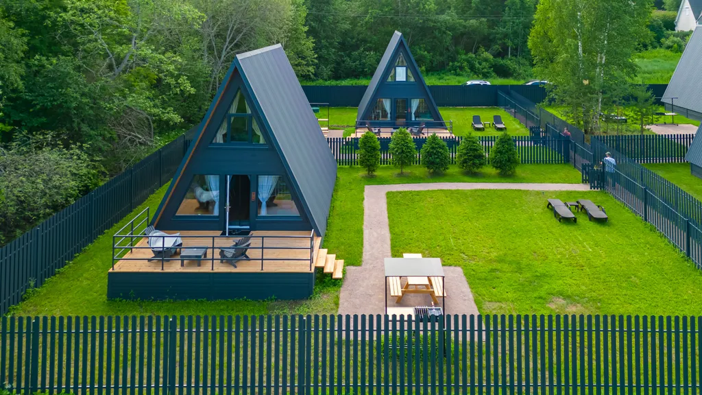 Коттедж Дом Сканди на Красном озере — Коробицыно