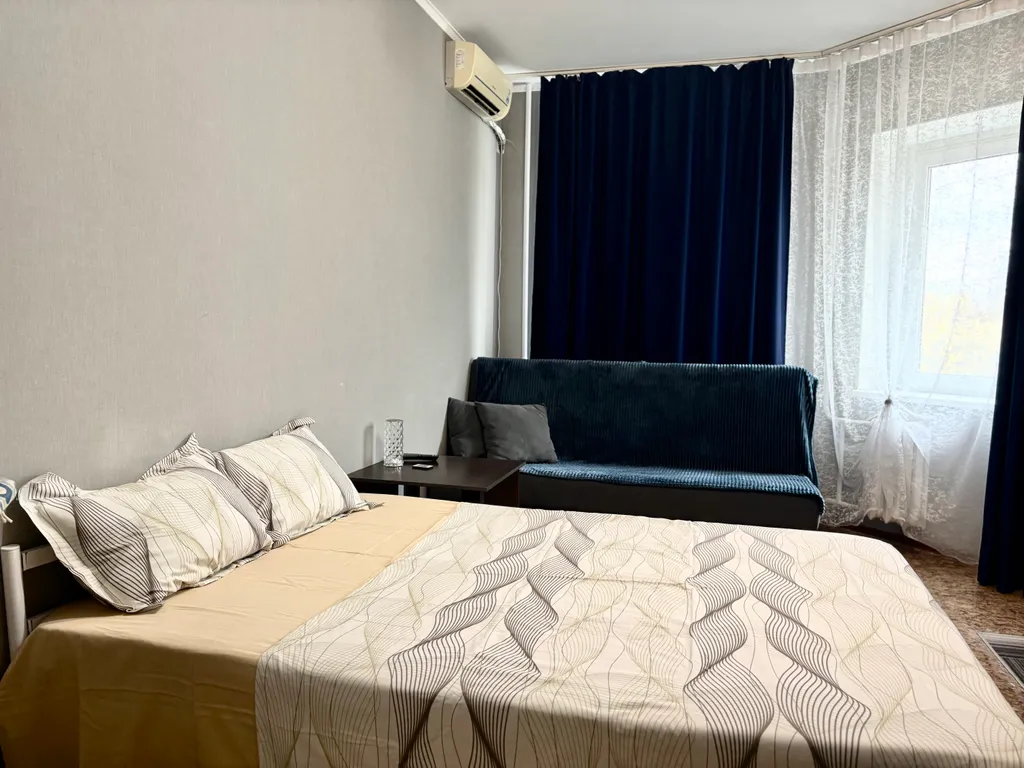 1-на комнатная квартира с 2мя раздельными спальными местами