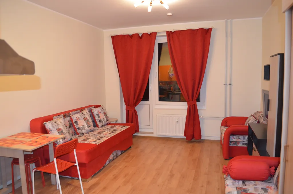 Квартира Комфортная студия с масштабным видом — аренда посуточно в Мурино