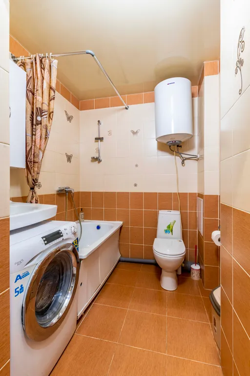 Квартира-студия с балконом для командированных и отдыха