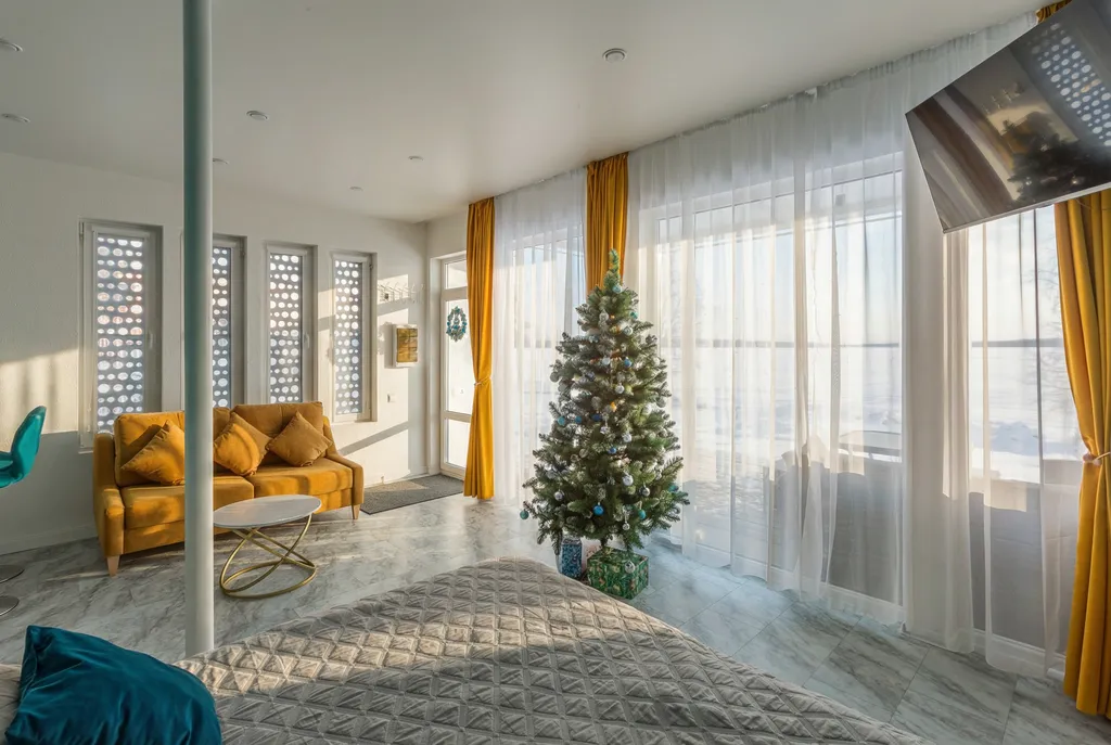 Солнечная гора таунхаус панорама с видом на закат