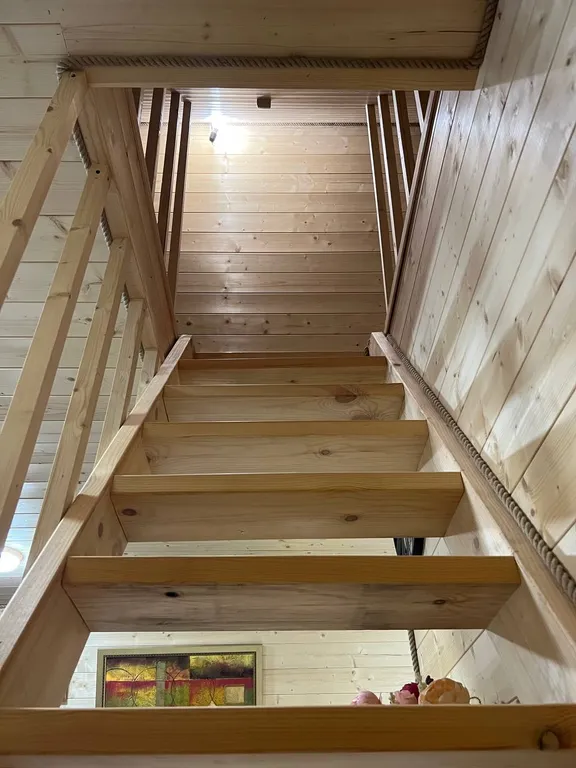 Уютный дом в стиле A-Frame