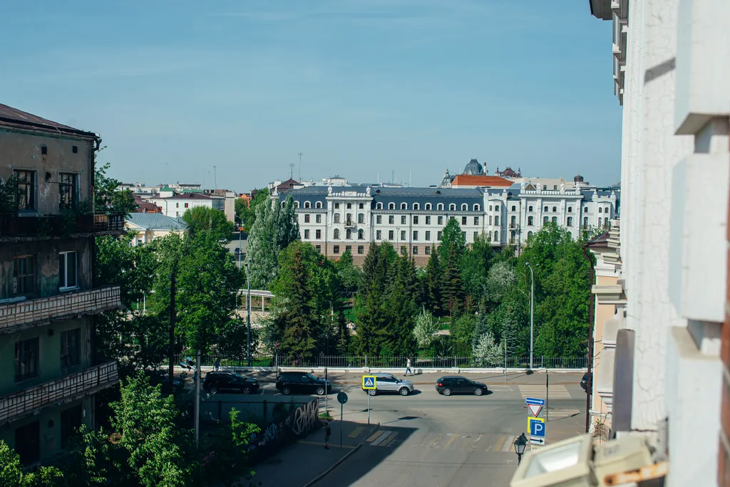 Квартира Квартира Kremlin Central Apartment с парковкой — Казань