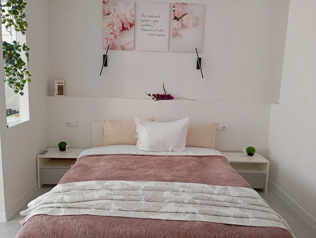 Квартира Уютная студия в районе ж/д вокзала в новом ЖК — аренда посуточно в Ессентуки