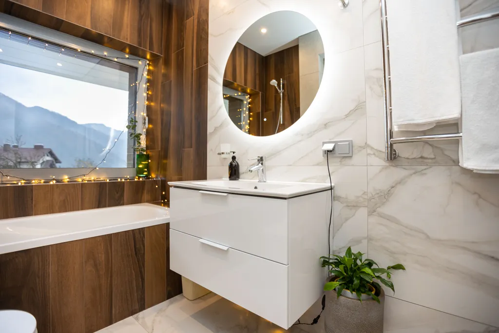 Квартира с 3 спальнями, камином с живым огнём и видом на горы