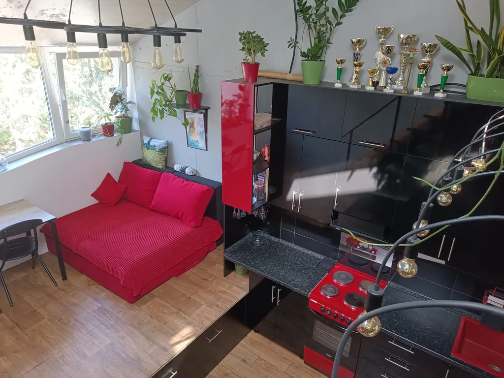 Двухуровневая Лофт-студия в Царском гараже