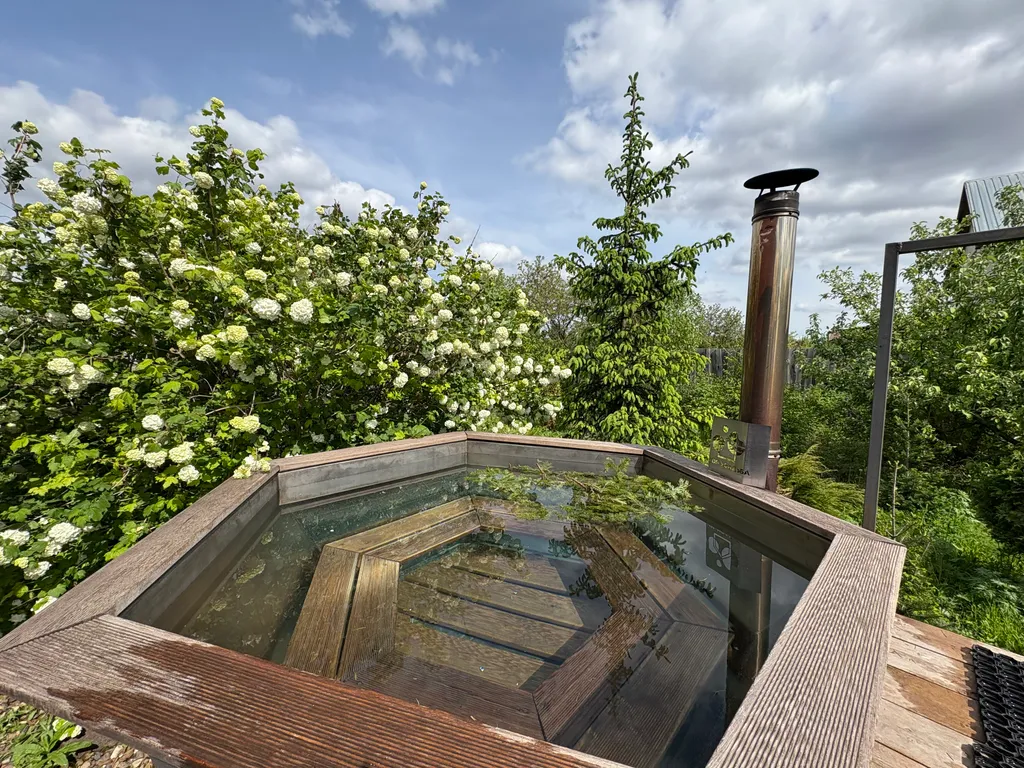 Дом с баней и чаном