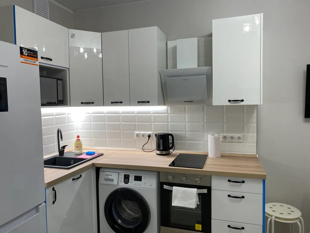 Квартира Квартира Стильная 1ком с видом на Енисей — Красноярск