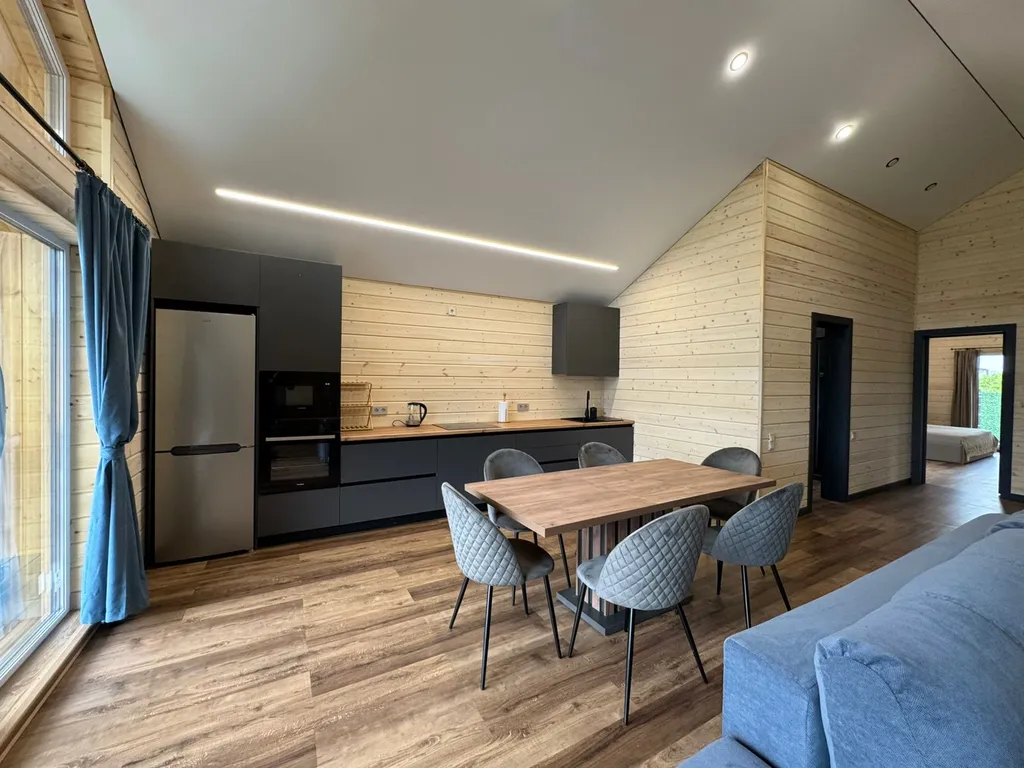 Барнхаус Na_Holme RentPlaza с баней и бассейном