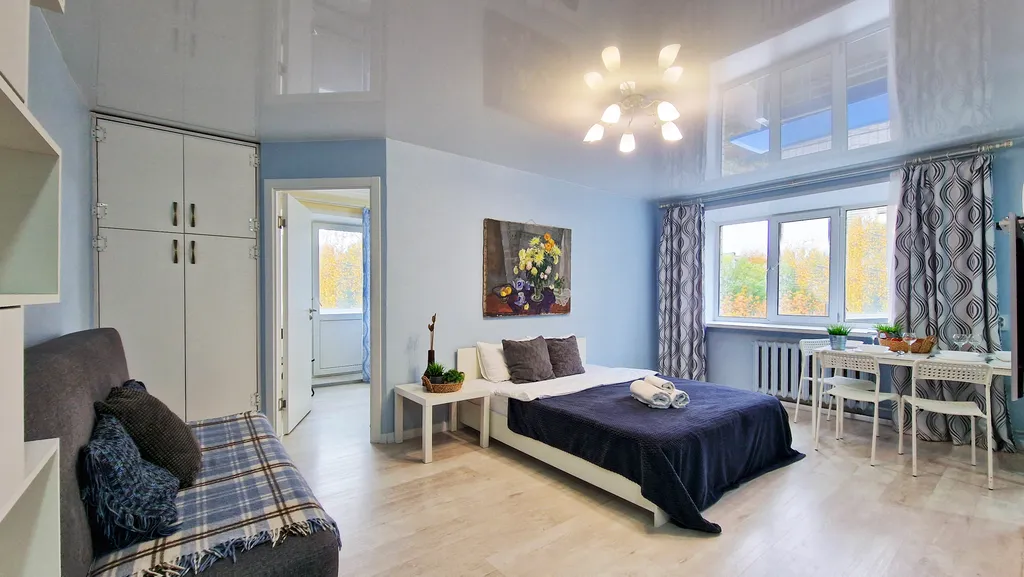 Квартира Просторная двухкомнатная квартира в центре города у Площади Труда — Ярославль