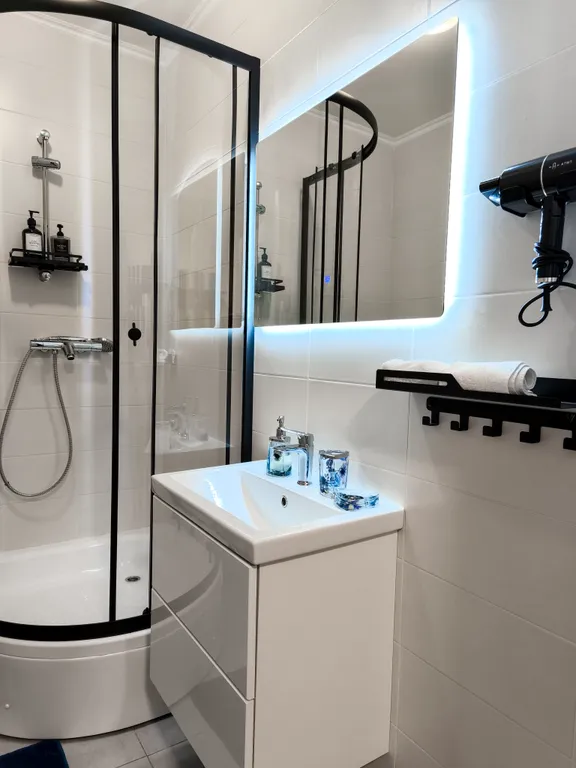 Квартира Квартира Новая просторная студия с панорамным видом на реку и лесопарк — Санкт-Петербург