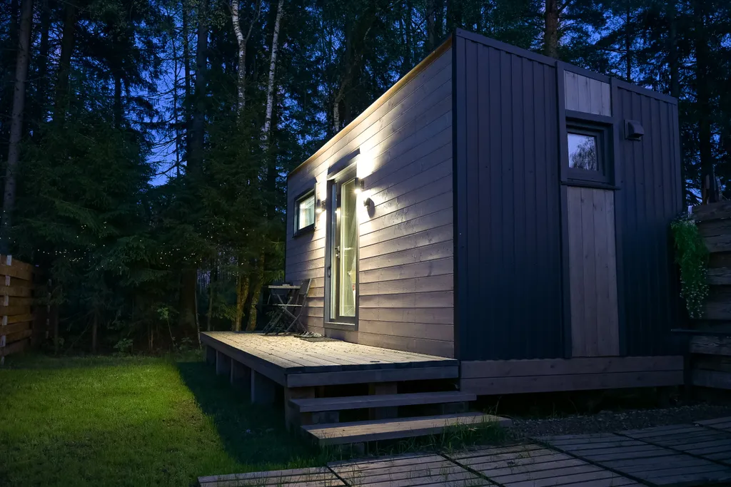 Уютный модуль на двоих с банькой