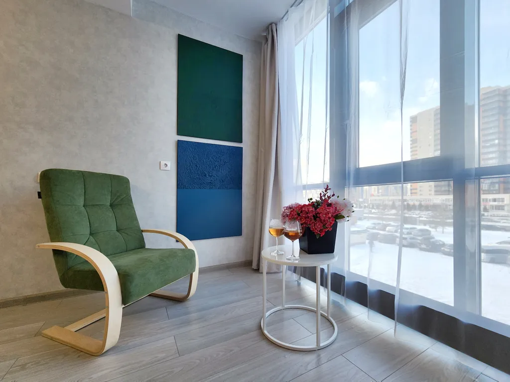 Современная квартира с сауной