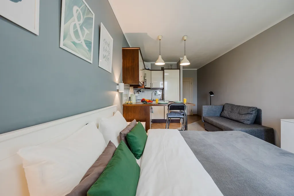 Квартира Апартаменты место силы - green gray studio — Санкт-Петербург