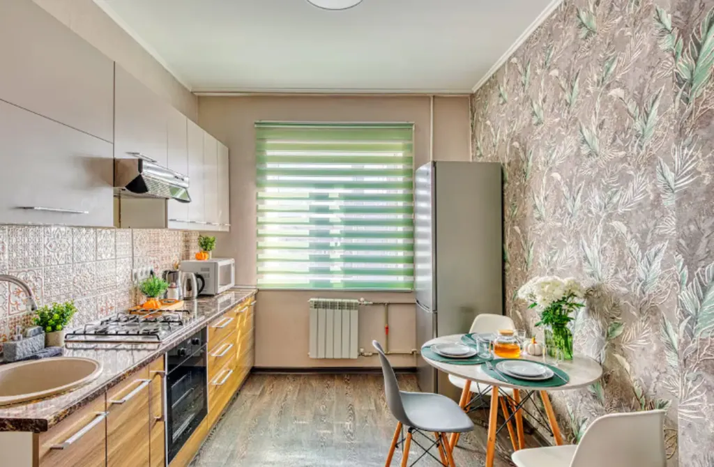 Квартира с изумрудными акцентами