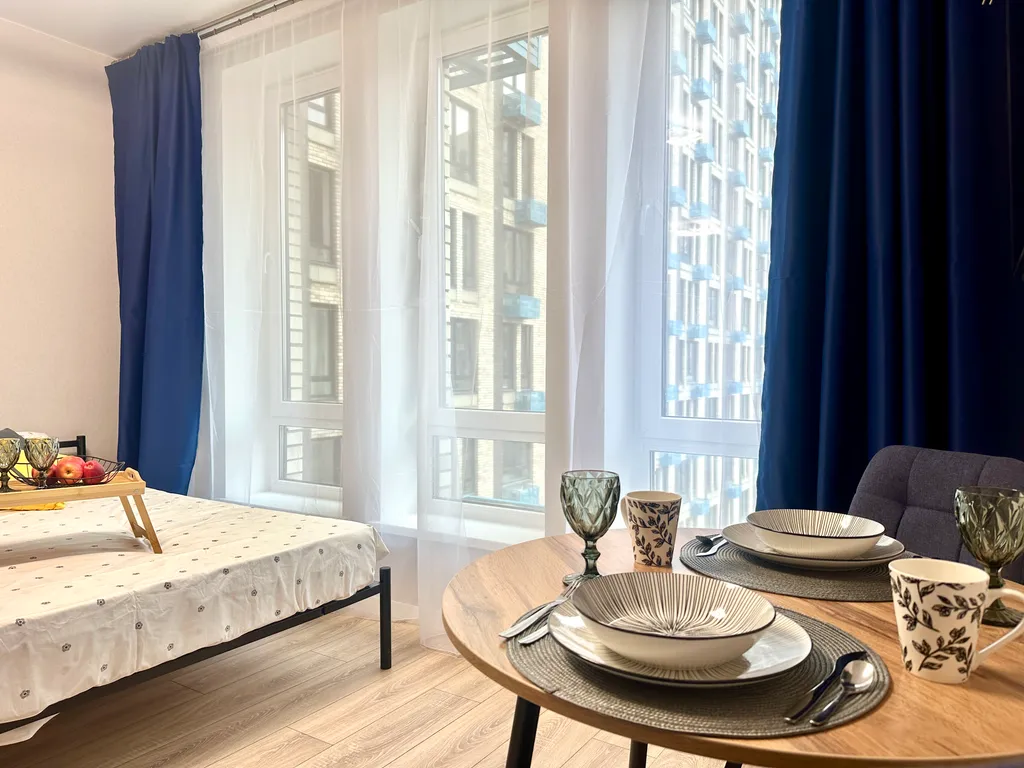 Шикарная студия в новом квартале рядом с Шереметьево