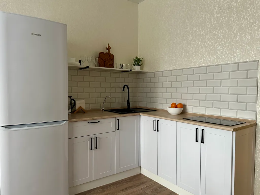 Новая квартира-студия рядом с набережной