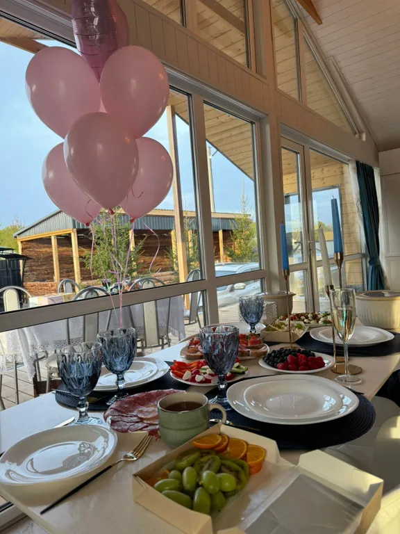 Уютный дом с чаном и бассейном