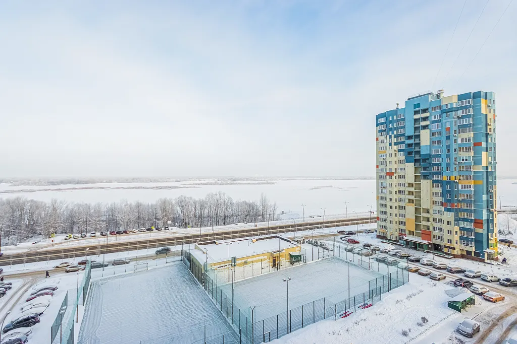 Квартира Квартира Яркая двушка с видом на реку — Нижний Новгород