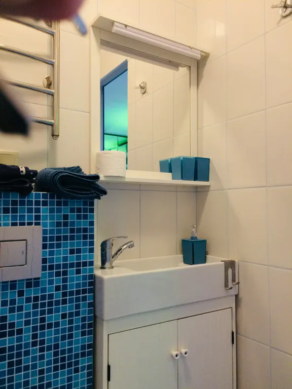 Комфортная квартира-студия в центре с патио