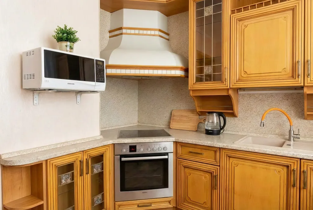 Просторные двухкомнатные апартаменты с балконом и видом на реку