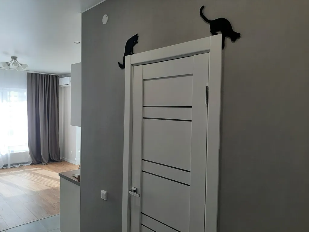 Уютная квартира с современным ремонтом, в новом доме