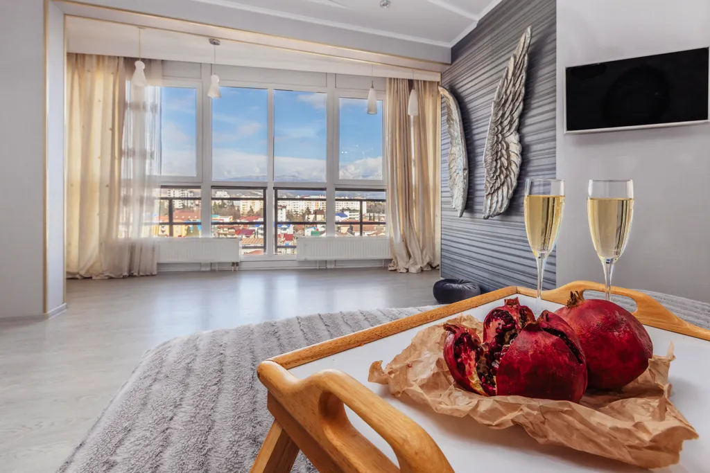 Большая квартира у моря