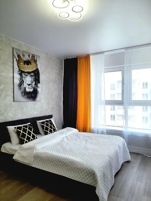 Студия Брутальный лев с панорамным видом на набережную реки