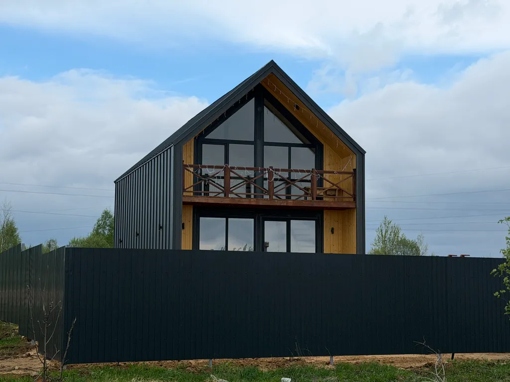 Дом 104m2 — чан, мангальная зона, Wi-Fi