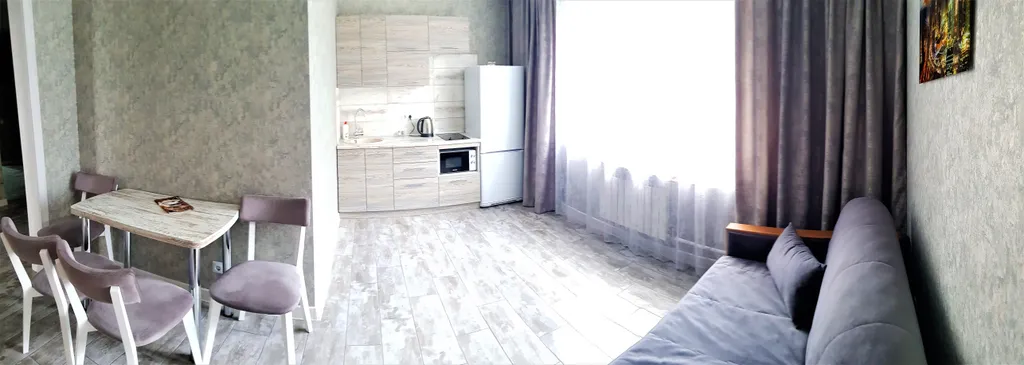 Двухкомнатная квартира с евроремонтом