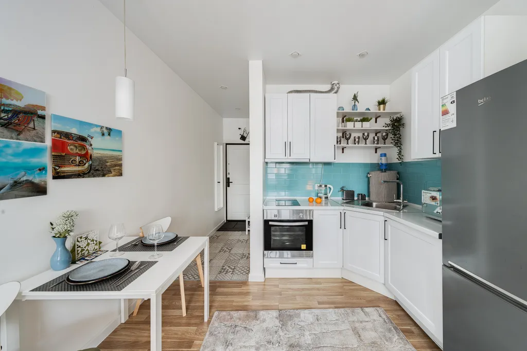 Аппартаменты Blue с кроватью-подиумом