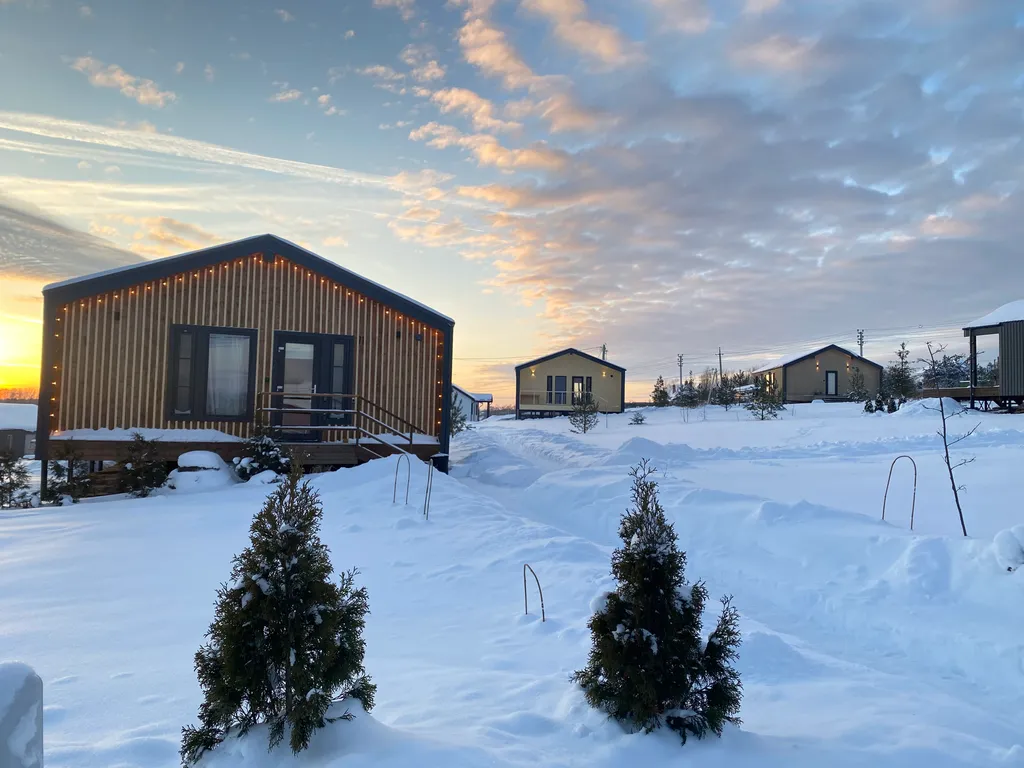 Стильный дом в тихой деревне