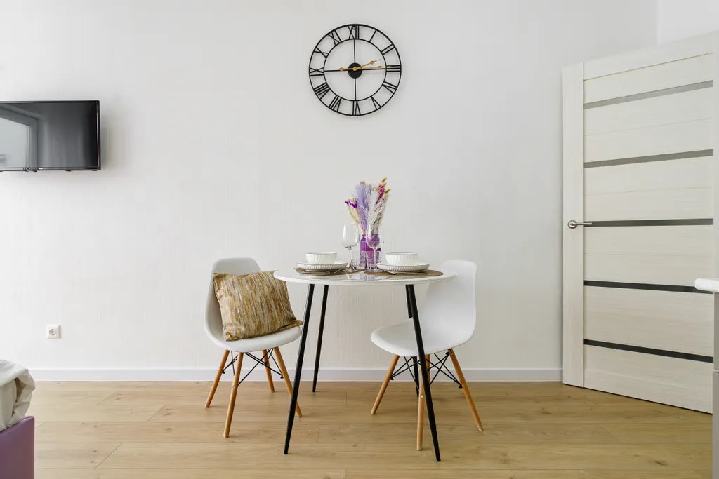 Студия на 24 этаже с панорамным видом на реку в ЖК Аквамарин