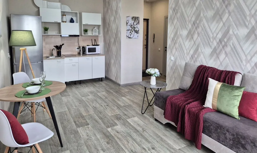 Квартира с прекрасным видом из окна