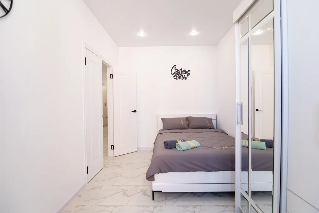 Апартаменты с стильным ремонтом на троих