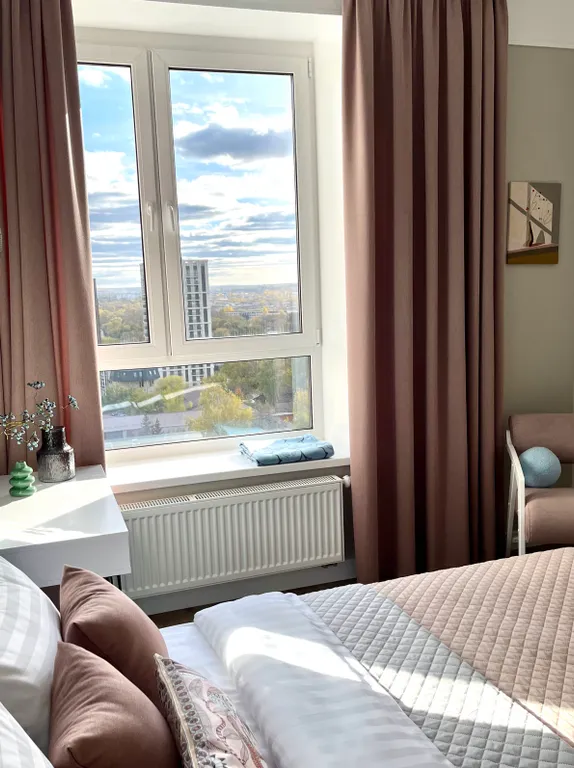 Видовая квартира в премиальном доме в центре