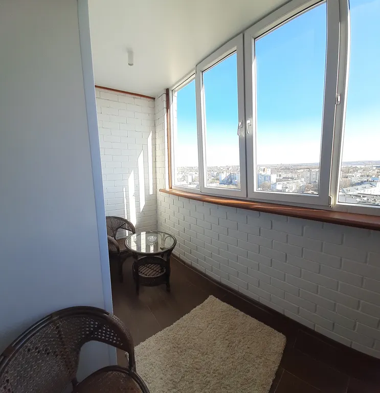 Новые апартаменты с красивым видом на город