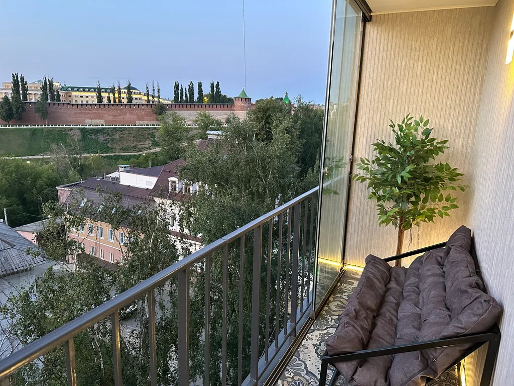 Роскошная квартира с видом на Кремль в сердце Нижнего Новгорода