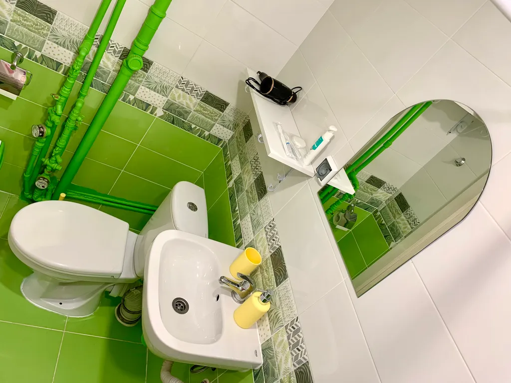 Квартира Квартира Двухуровневые апартамент Green в центре города — Санкт-Петербург