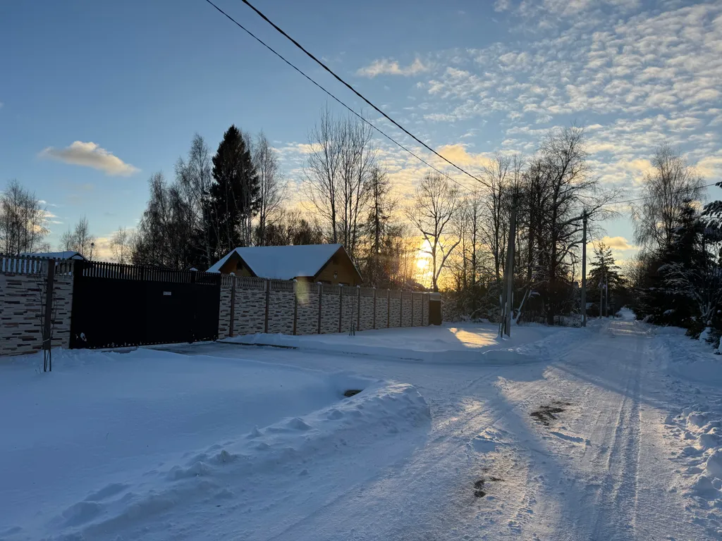 Дом на Рузском водохранилище