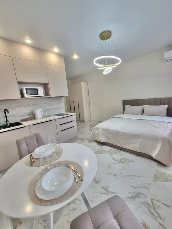 Квартира Квартира Новая уютная студия в современном жилом квартале Достояние — Краснодар