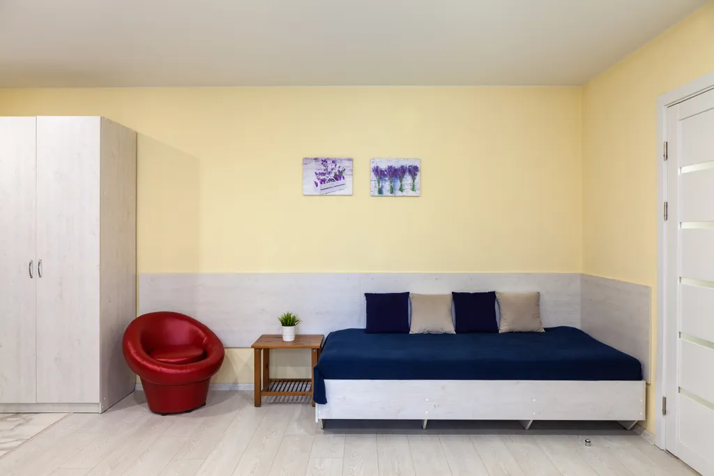 Трёхместная уютная студия