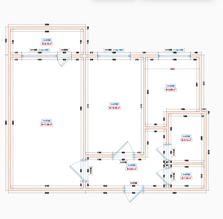 Видовая эко 2-комнатная квартира в центре