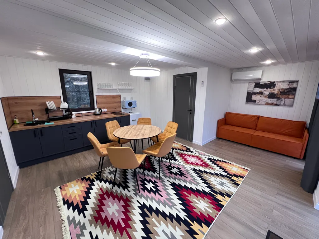 Дом 58m2 — чан, кухня, Wi-Fi